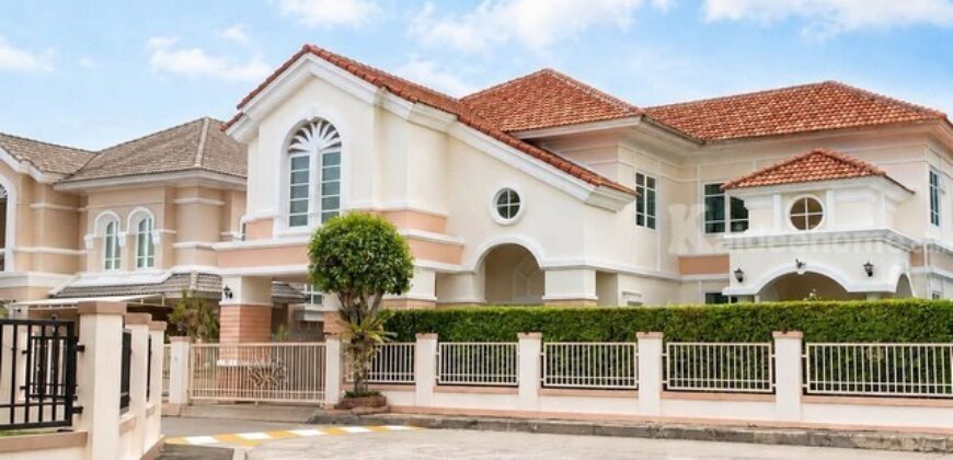 รหัสC7248 ให้เช่าบ้านเดี่ยว 2ชั้น ใกล้สนามบินสุวรรณภูมิ หมู่บ้านอนันดา สปอร์ต ไลฟ์ ถนนกิ่งแก้ว บางนา