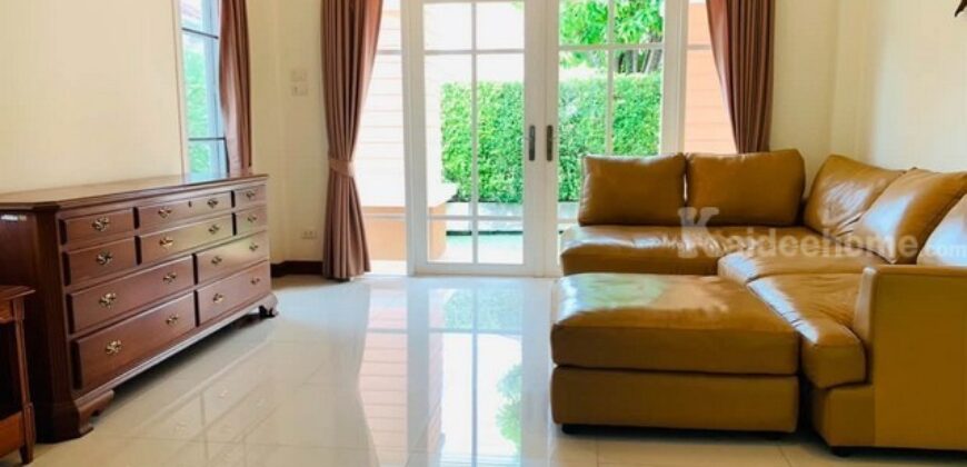 รหัสC7248 ให้เช่าบ้านเดี่ยว 2ชั้น ใกล้สนามบินสุวรรณภูมิ หมู่บ้านอนันดา สปอร์ต ไลฟ์ ถนนกิ่งแก้ว บางนา