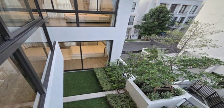 รหัสC7250 ให้เช่าบ้านเดี่ยว 3ชั้น โครงการAERIE ศรีนครินทร์ – กรุงเทพกรีฑา ลาดกระบัง