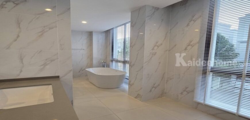 รหัสC7250 ให้เช่าบ้านเดี่ยว 3ชั้น โครงการAERIE ศรีนครินทร์ – กรุงเทพกรีฑา ลาดกระบัง