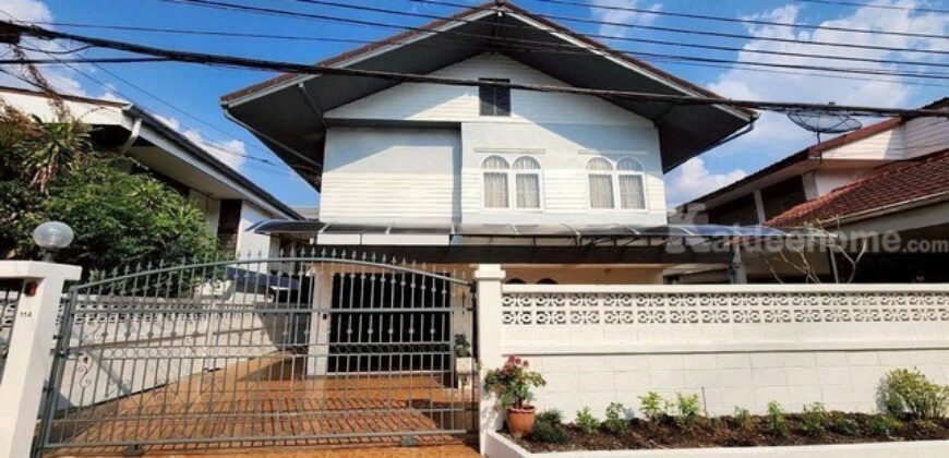 รหัสC7257 ให้เช่าบ้านเดี่ยว ทำเลใจกลางเมือง ย่านรัชดาภิเษก ห้วยขวาง ประชาราษฎร์บำเพ็ญ สุทธิสาร
