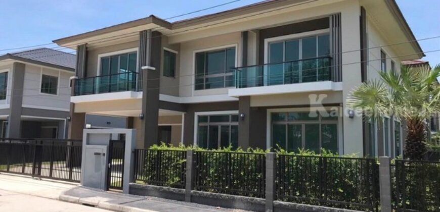 รหัสC7261 ให้เช่าบ้านเดี่ยวหลังใหญ่ โครงการThe Palm กรุงเทพกรีฑา–วงแหวน ตกแต่งครบพร้อมอยู่