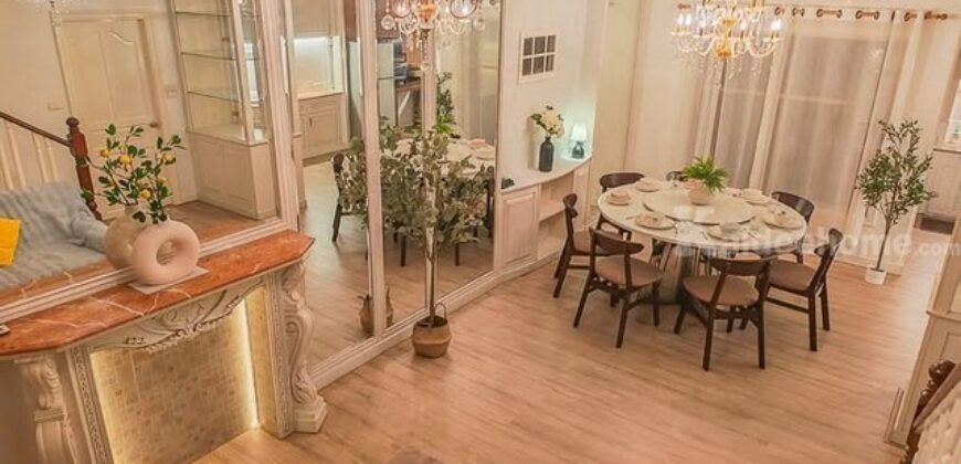 รหัสC7266 ให้เช่าทาวน์โฮม 3ชั้น บ้านกลางกรุงแกรนด์เวียนนา พระราม 3 บ้านสวยรีโนเวทใหม่ Pet-Friendly