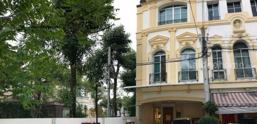 รหัสC7266 ให้เช่าทาวน์โฮม 3ชั้น บ้านกลางกรุงแกรนด์เวียนนา พระราม 3 บ้านสวยรีโนเวทใหม่ Pet-Friendly