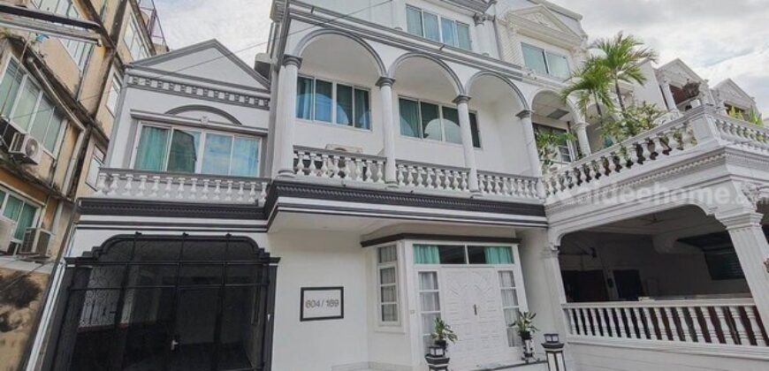 รหัสC7267 ให้เช่าบ้าน 3ชั้น ย่านสาธุประดิษฐ์ พระราม3 ใกล้ King’s College International ทำเลดีเดินทางสะดวก
