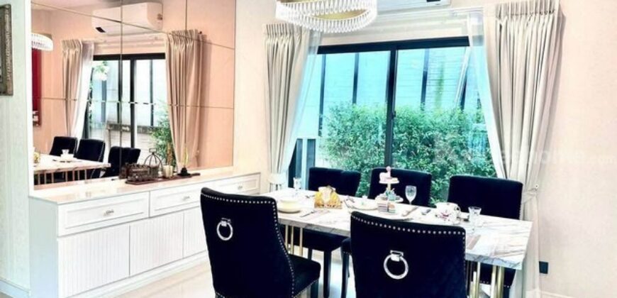 รหัสC7269 ให้เช่าบ้านเดี่ยว 2ชั้น หมู่บ้านเศรษฐสิริ กรุงเทพกรีฑา Setthasiri KrungthepKreetha บ้านตกแต่งพร้อมอยู่