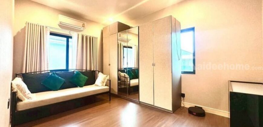 รหัสC7269 ให้เช่าบ้านเดี่ยว 2ชั้น หมู่บ้านเศรษฐสิริ กรุงเทพกรีฑา Setthasiri KrungthepKreetha บ้านตกแต่งพร้อมอยู่