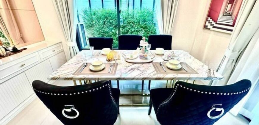 รหัสC7269 ให้เช่าบ้านเดี่ยว 2ชั้น หมู่บ้านเศรษฐสิริ กรุงเทพกรีฑา Setthasiri KrungthepKreetha บ้านตกแต่งพร้อมอยู่