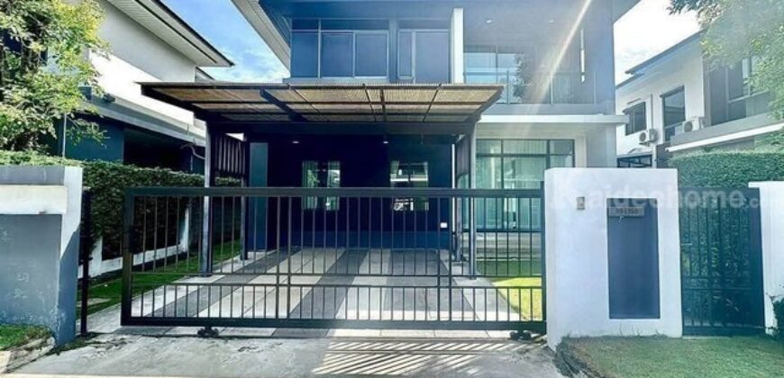 รหัสC7269 ให้เช่าบ้านเดี่ยว 2ชั้น หมู่บ้านเศรษฐสิริ กรุงเทพกรีฑา Setthasiri KrungthepKreetha บ้านตกแต่งพร้อมอยู่