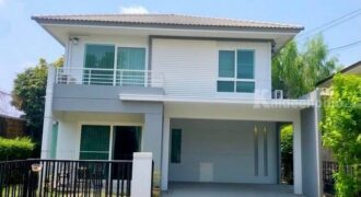 รหัสC7273 ให้เช่าบ้านเดี่ยว 2ชั้น หมู่บ้านสีวลี สุวรรณภูมิ บางพลี สมุทรปราการ บ้านตกแต่งครบพร้อมอยู่