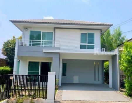 รหัสC7273 ให้เช่าบ้านเดี่ยว 2ชั้น หมู่บ้านสีวลี สุวรรณภูมิ บางพลี สมุทรปราการ บ้านตกแต่งครบพร้อมอยู่