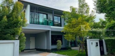 รหัสC7274 ให้เช่าบ้านเดี่ยว 2ชั้น หมู่บ้านบุราสิริ วงแหวน-อ่อนนุช ย่านถนนบางนา กม.7 บ้านตกแต่งพร้อมอยู่