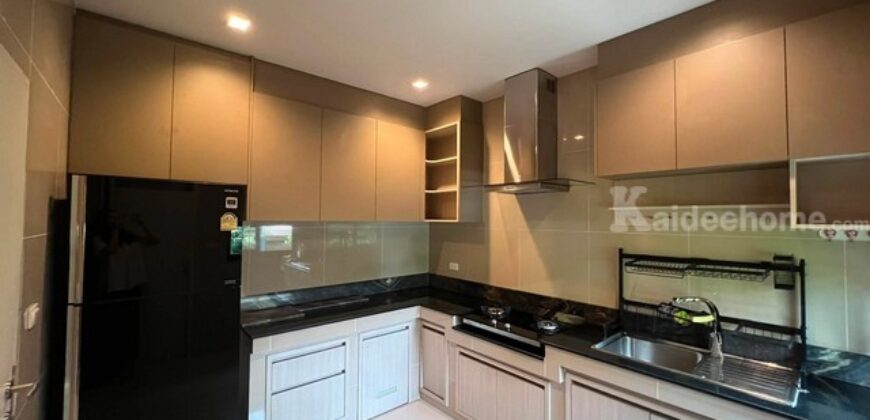 รหัสC7274 ให้เช่าบ้านเดี่ยว 2ชั้น หมู่บ้านบุราสิริ วงแหวน-อ่อนนุช ย่านถนนบางนา กม.7 บ้านตกแต่งพร้อมอยู่