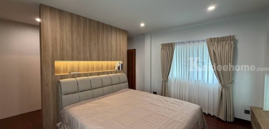 รหัสC7275 บ้านพร้อมอยู่ ให้เช่าบ้านเดี่ยว 2ชั้น ย่านถนนพระราม 9 บ้านตกแต่งพร้อมเข้าอยู่