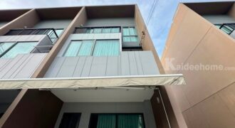 รหัสC7276 ให้เช่าบ้านตกแต่งพร้อมอยู่ ทาวน์โฮม 3ชั้น โครงการบ้านกลางเมือง พระราม 9-กรุงเทพกรีฑา