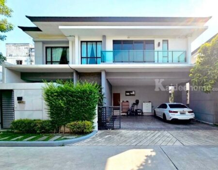 รหัสC7281 บ้านตกแต่งสวยพร้อมอยู่ ให้เช่าบ้านเดี่ยว 2ชั้น เดอะ ซิตี้ เอกมัย-ลาดพร้าว The City Ekkamai – Ladprao