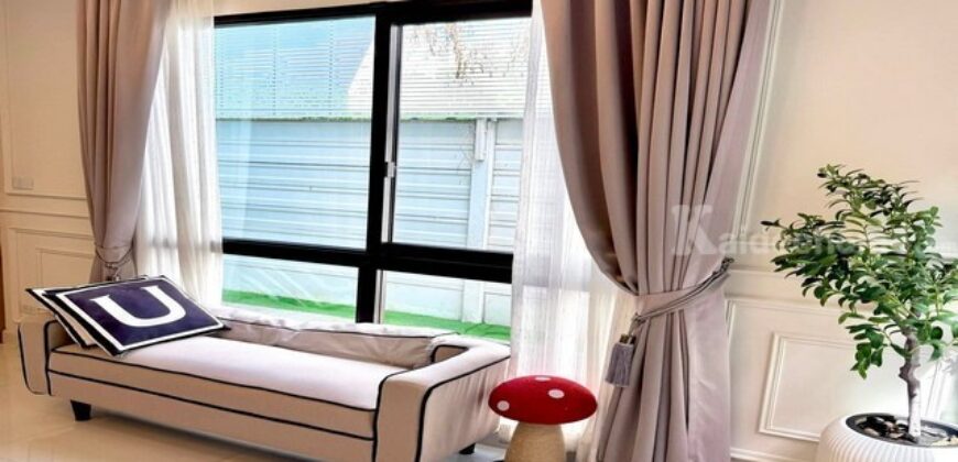 รหัสC7281 บ้านตกแต่งสวยพร้อมอยู่ ให้เช่าบ้านเดี่ยว 2ชั้น เดอะ ซิตี้ เอกมัย-ลาดพร้าว The City Ekkamai – Ladprao