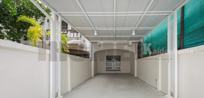 หมู่บ้าน ลาน ทอง ติวานนท์ renovate ติดถนนติวานนท์