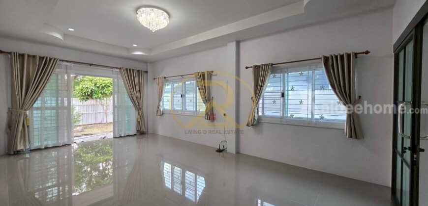 ขายบ้านเดี่ยวชั้นเดียว สภาพใหม่มาก | ที่ดินกว้าง 1 งานเต็ม! ซอยเทศบาล 13 (ซอยวัดหนองกะขะ) ทำเลเดินทางสะดวก ใกล้อมตะนคร–โรบินสัน ชลบุรี