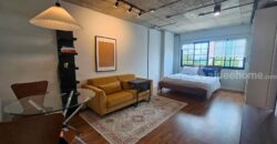 One Thonglor Station 31 sq.m. Studio Loft, 200m from BTS Thong Lo behind T-One. High Yield 8%+, fully furnished, only 3.65 MB.