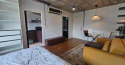 One Thonglor Station 31 sq.m. Studio Loft, 200m from BTS Thong Lo behind T-One. High Yield 8%+, fully furnished, only 3.65 MB.