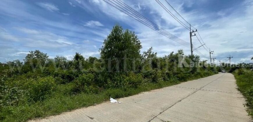 ที่ดินเปล่า ต.หินกอง อ.เมืองราชบุรี 5 ไร่ ที่ดินสวยหน้ากว้างเข้าซอยเพียง 900 เมตร