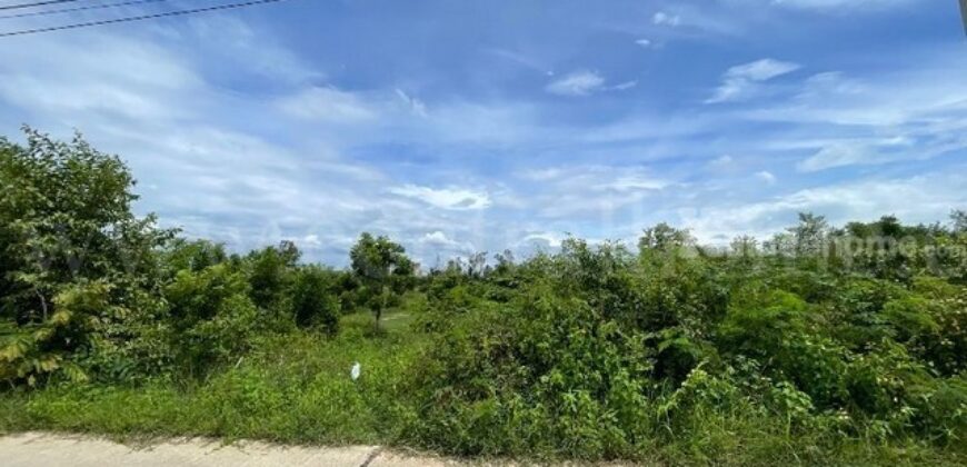 ที่ดินเปล่า ต.หินกอง อ.เมืองราชบุรี 5 ไร่ ที่ดินสวยหน้ากว้างเข้าซอยเพียง 900 เมตร