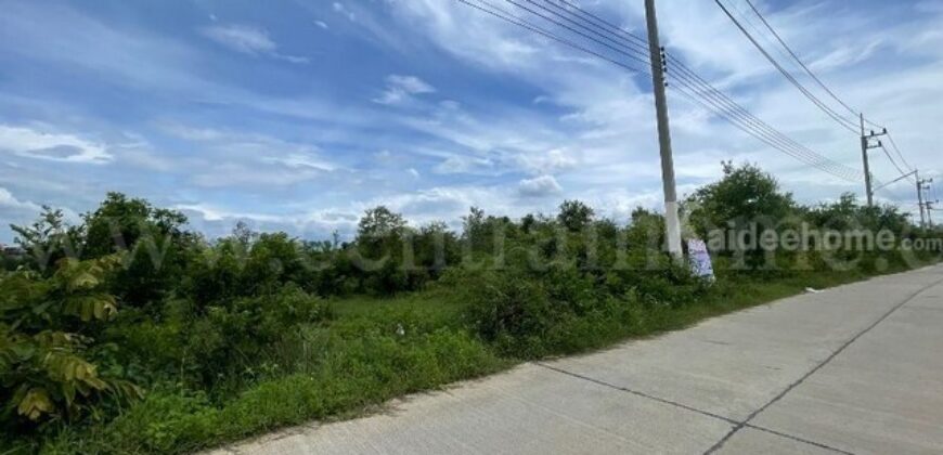 ที่ดินเปล่า ต.หินกอง อ.เมืองราชบุรี 5 ไร่ ที่ดินสวยหน้ากว้างเข้าซอยเพียง 900 เมตร