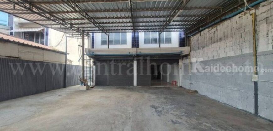 ให้เช่า อาคารพาณิชย์ 4 ชั้น 2 คูหา ถนนอัจฉริยะพัฒนา 2 ปลายบาง – นนทบุรี