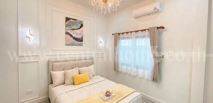 บ้านเดี่ยว พาราไดซ์ ฮิลล์ 2 บางละมุง ใกล้หาดจอมเทียน ราคาถูกสุดในโครงการ