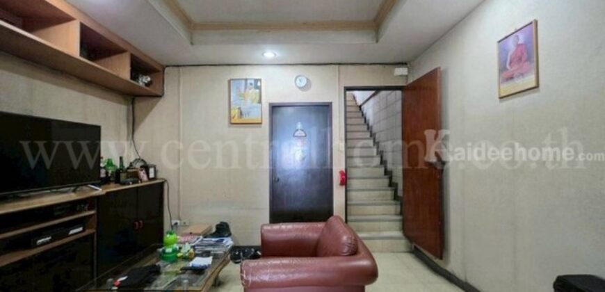 ขาย/ให้เช่า อาคารพาณิชย์ 4 ชั้น ซอยมโนรม ถนนพระราม 4 ทำเลดี เดินทางสะดวกมาก