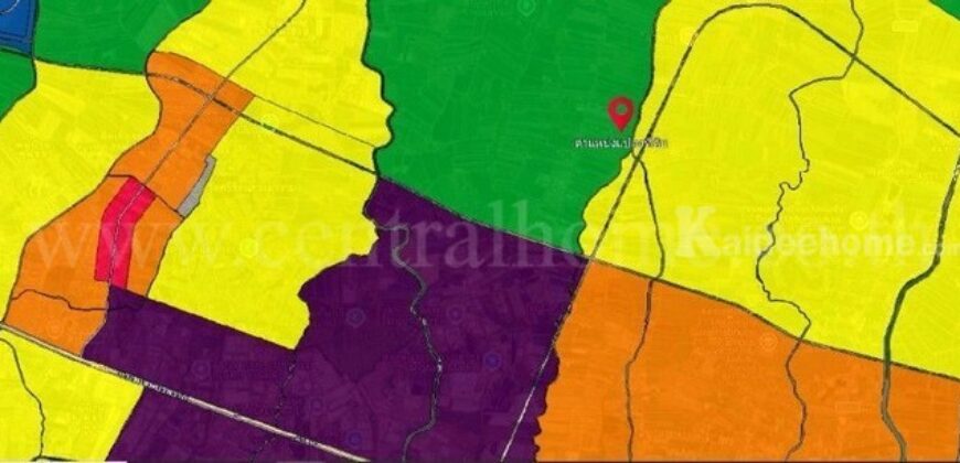 ที่ดิน ตำบลบางเสาธง อำเภอบางเสาธง สมุทรปราการ เนื้อที่ 1 ไร่
