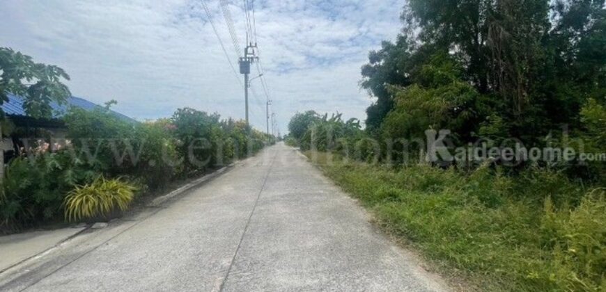 ที่ดิน ตำบลบางเสาธง อำเภอบางเสาธง สมุทรปราการ เนื้อที่ 1 ไร่