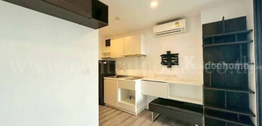 คอนโด พอส สุขุมวิท 107 ห้องมุม พื้นที่ใช้สอย 23.69 ตร.ม. ห้องสวยพร้อมอยู่