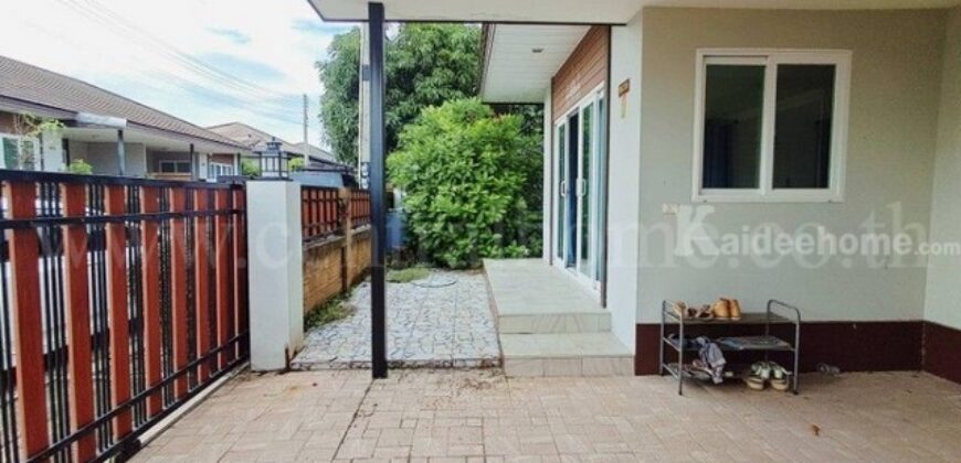 บ้านแฝดชั้นเดียว ม.อภิลาภแลนด์ นิคมพัฒนา สภาพดีพร้อมอยู่ถูกสุดในโครงการ