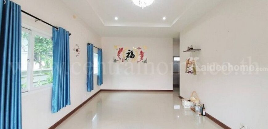 บ้านแฝดชั้นเดียว ม.อภิลาภแลนด์ นิคมพัฒนา สภาพดีพร้อมอยู่ถูกสุดในโครงการ