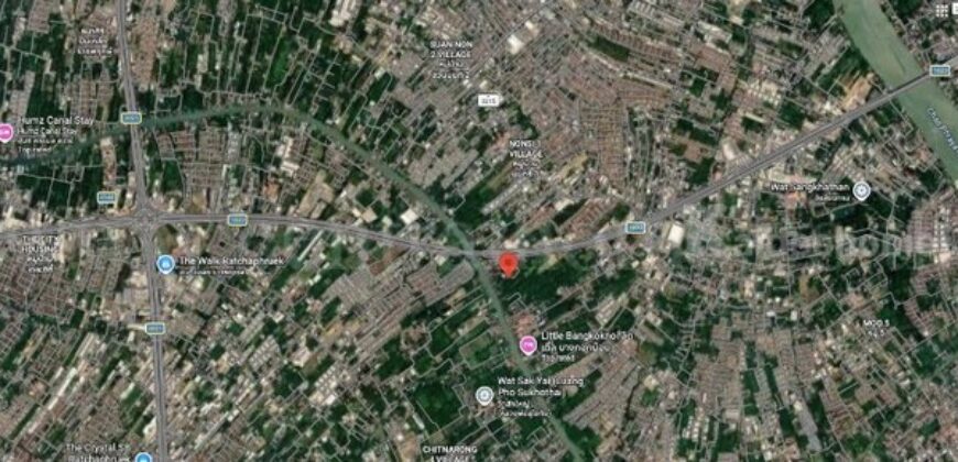 ที่ดิน 300 ตร.วา ถนนนครอินทร์ ทำเลดี ราคาถูก ใกล้สิ่งอำนวยความสะดวกครบ