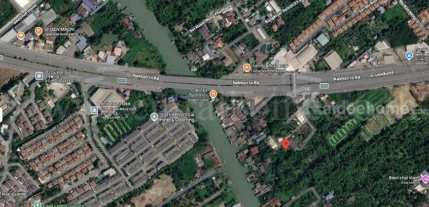 ที่ดิน 300 ตร.วา ถนนนครอินทร์ ทำเลดี ราคาถูก ใกล้สิ่งอำนวยความสะดวกครบ