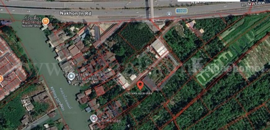 ที่ดิน 300 ตร.วา ถนนนครอินทร์ ทำเลดี ราคาถูก ใกล้สิ่งอำนวยความสะดวกครบ