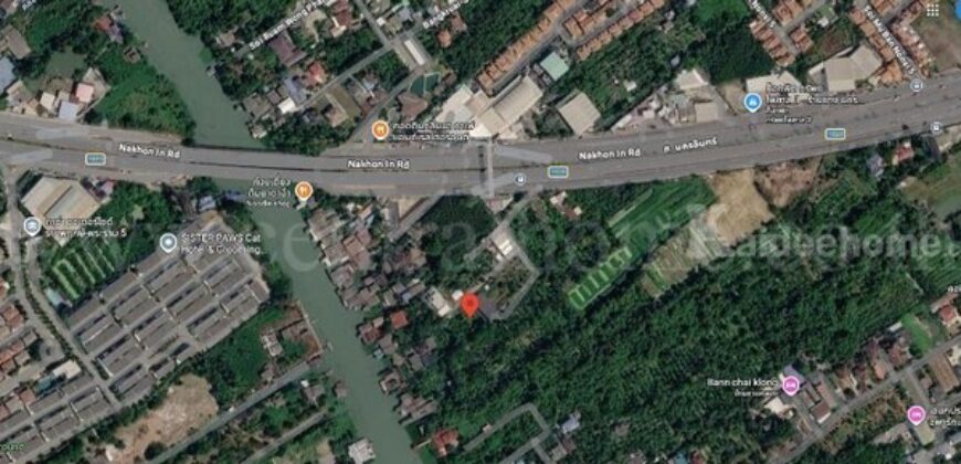 ที่ดิน 300 ตร.วา ถนนนครอินทร์ ทำเลดี ราคาถูก ใกล้สิ่งอำนวยความสะดวกครบ