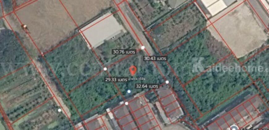 ขาย/ให้เช่าที่ดินเปล่า ถมแล้ว 243.2 ตร.ว. ซอยบางกระดี่ 1 แยก 9-2 ติดทางด่วนพระราม2 แสมดำ