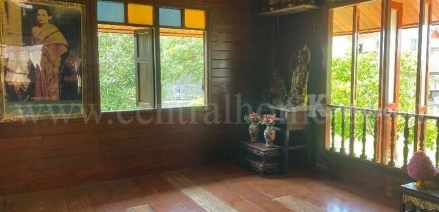 บ้านเดี่ยว บ้านเรือนไทยไม้สักทอง ถูกสุดในโซนทับมา