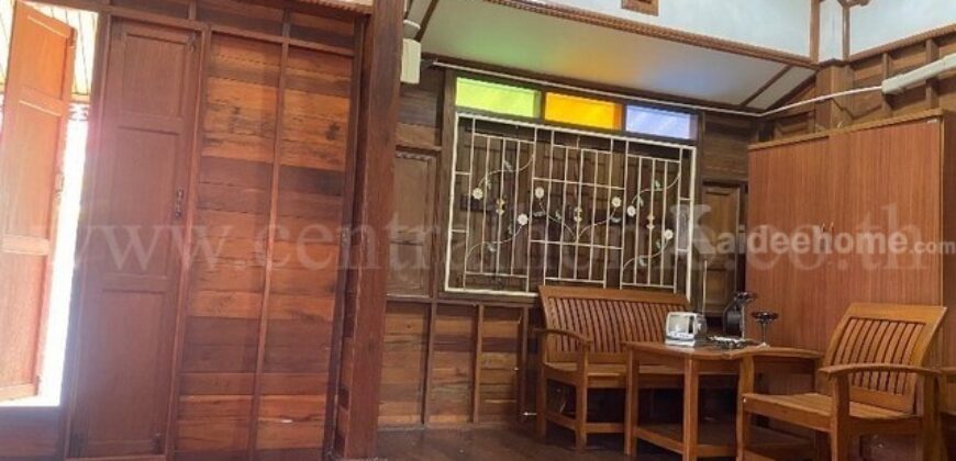 บ้านเดี่ยว บ้านเรือนไทยไม้สักทอง ถูกสุดในโซนทับมา