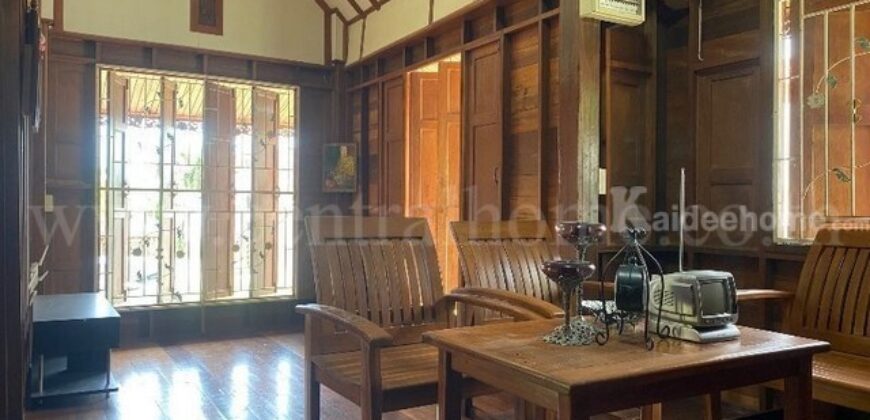 บ้านเดี่ยว บ้านเรือนไทยไม้สักทอง ถูกสุดในโซนทับมา