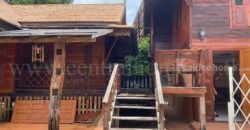 บ้านเดี่ยว บ้านเรือนไทยไม้สักทอง ถูกสุดในโซนทับมา