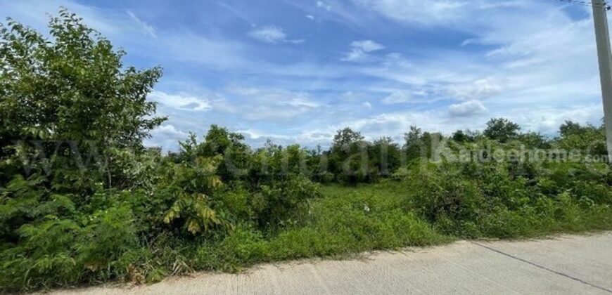 ที่ดินเปล่า ต.หินกอง อ.เมืองราชบุรี 5 ไร่ ที่ดินสวยหน้ากว้างเข้าซอยเพียง 900 เมตร