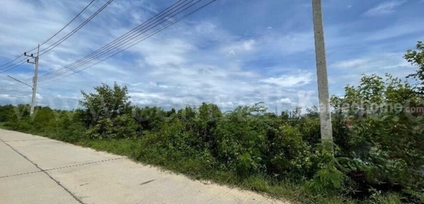 ที่ดินเปล่า ต.หินกอง อ.เมืองราชบุรี 5 ไร่ ที่ดินสวยหน้ากว้างเข้าซอยเพียง 900 เมตร
