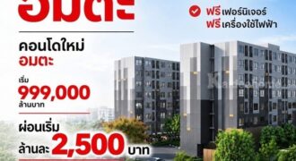 VAY Amata คอนโดแต่งครบ ใกล้นิคมอมตะนคร ห้องแต่งครบ พร้อมเข้าอยู่ โทร 0655639565
