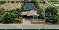 ที่ดินพร้อมสิ่งปลูกสร้าง 4 ไร่ 83 ตร.วา ติดถนน สามพราน นครปฐม