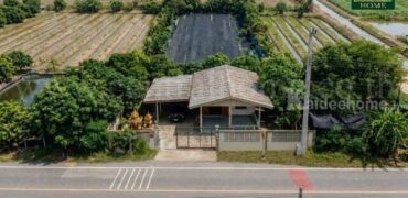 ที่ดินพร้อมสิ่งปลูกสร้าง 4 ไร่ 83 ตร.วา ติดถนน สามพราน นครปฐม